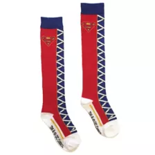 Kids Supergirl Lace-Up Socks - DC Comics at Spirit Halloween