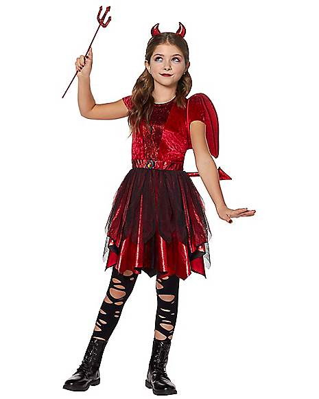 Halloween Costumes For Kids Devil Girls