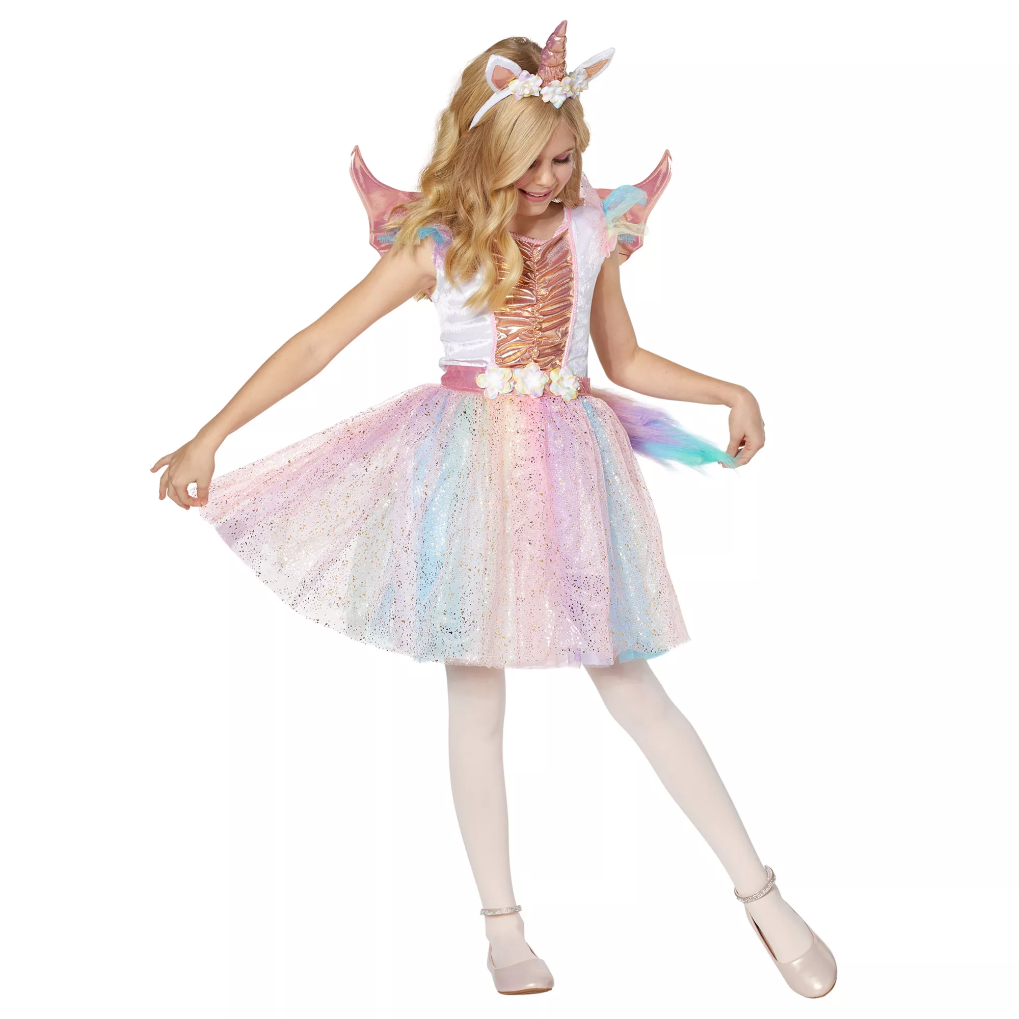 Kids Rosy Unicorn Costume at Spencer's