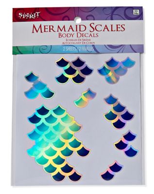Mermaid Scale Body Decals