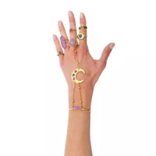 Fortune Teller Bracelet and Rings Set at Spirit Halloween