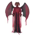6 Ft Light-Up Fire Demon Prop - Decorations at Spirit Halloween