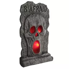 2 Ft Light-Up B. Afraid Tombstone at Spirit Halloween