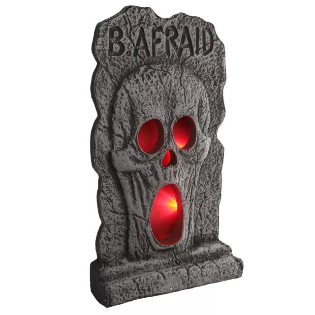 2 Ft Light-Up B. Afraid Tombstone at Spirit Halloween