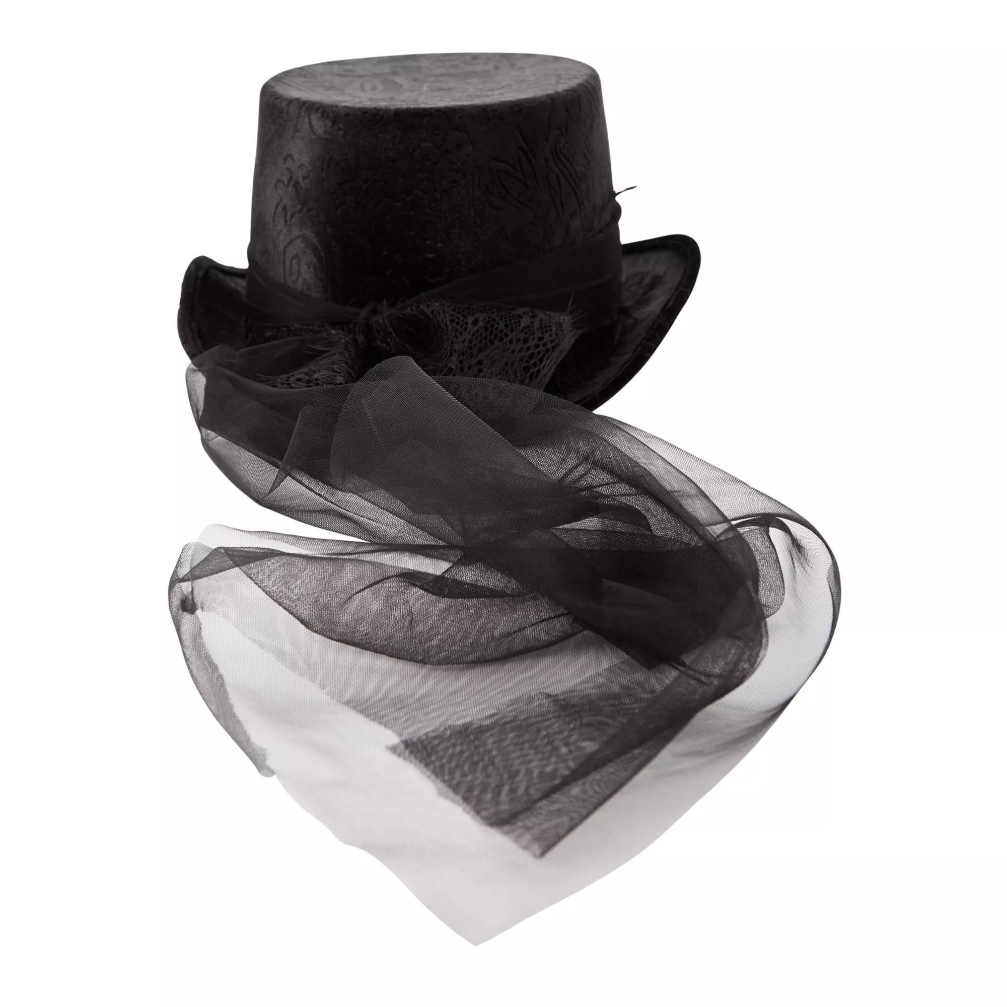 Vampire Lace Top Hat at Spirit Halloween