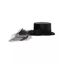 Vampire Lace Top Hat at Spirit Halloween