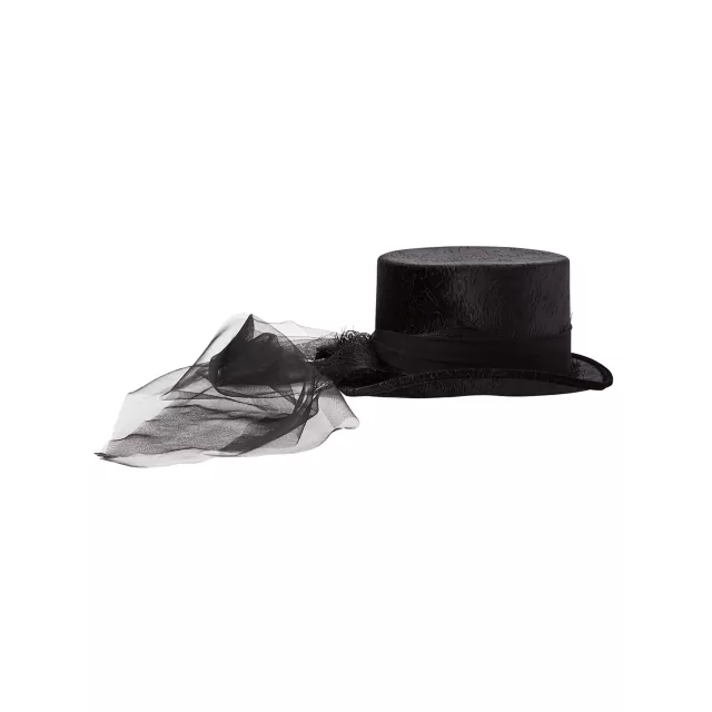 Vampire Lace Top Hat at Spirit Halloween