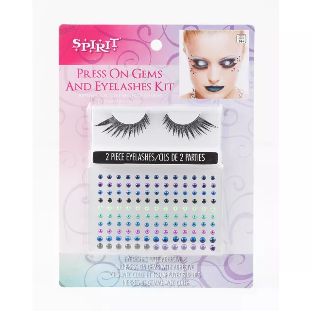 Dark Unicorn Gem and Eyelash Kit at Spirit Halloween