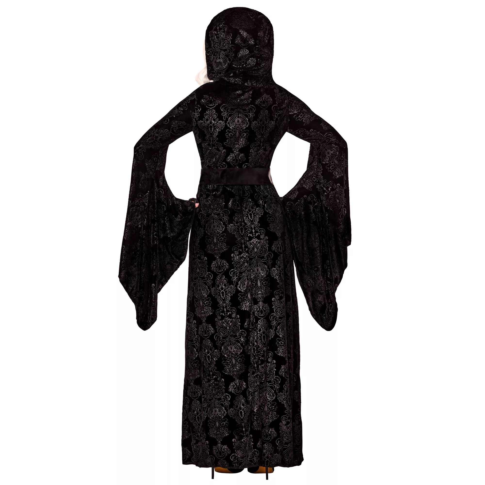 Velvet Hooded Robe at Spencer's