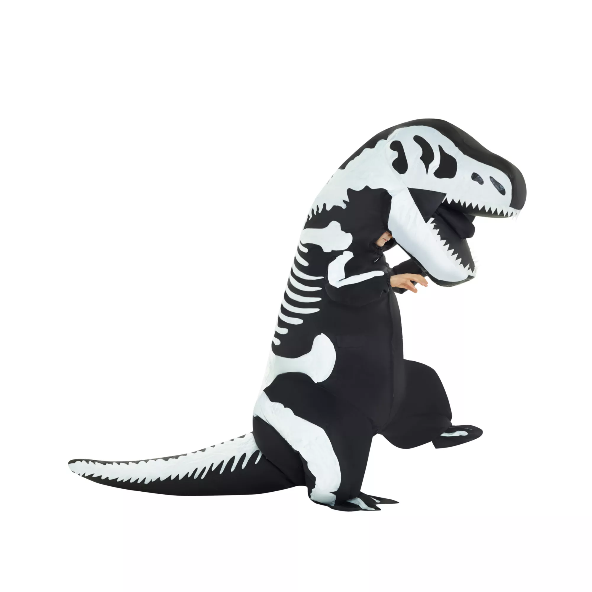 Kids Inflatable T. rex Skeleton Costume at Spencer's