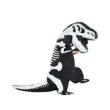 Kids Inflatable T. rex Skeleton Costume at Spencer's