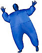 Kids Blue Light-Up Inflatable Super Skin Suit Costume