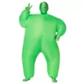 Kids Green Light-Up Inflatable Super Skin Suit Costume at Spirit Halloween