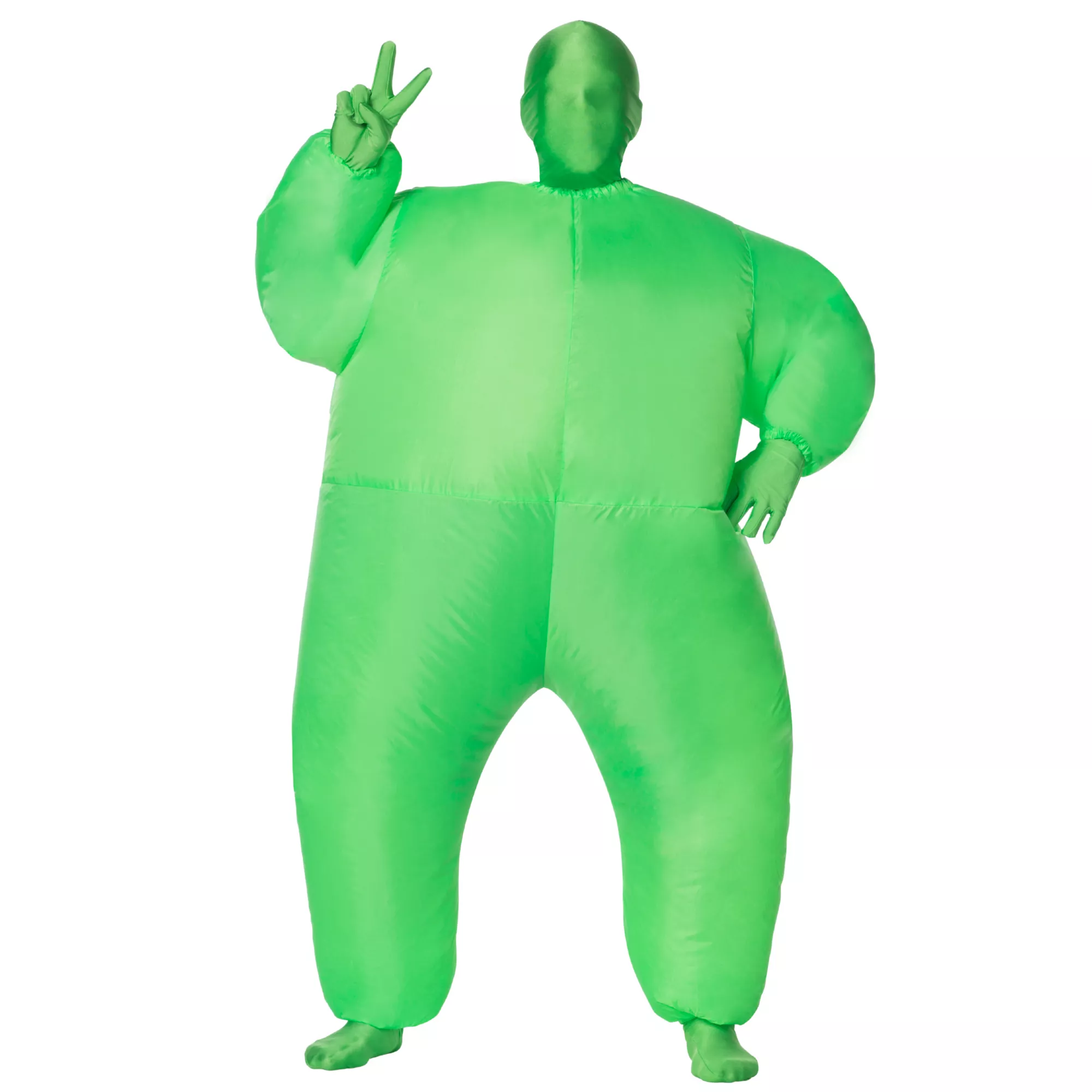Kids Green Light-Up Inflatable Super Skin Suit Costume at Spirit Halloween