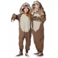Kids Faux Fur Sloth Jumpsuit at Spencer's