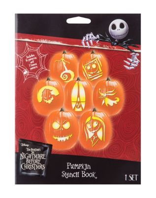 nightmare before christmas pumpkin designs