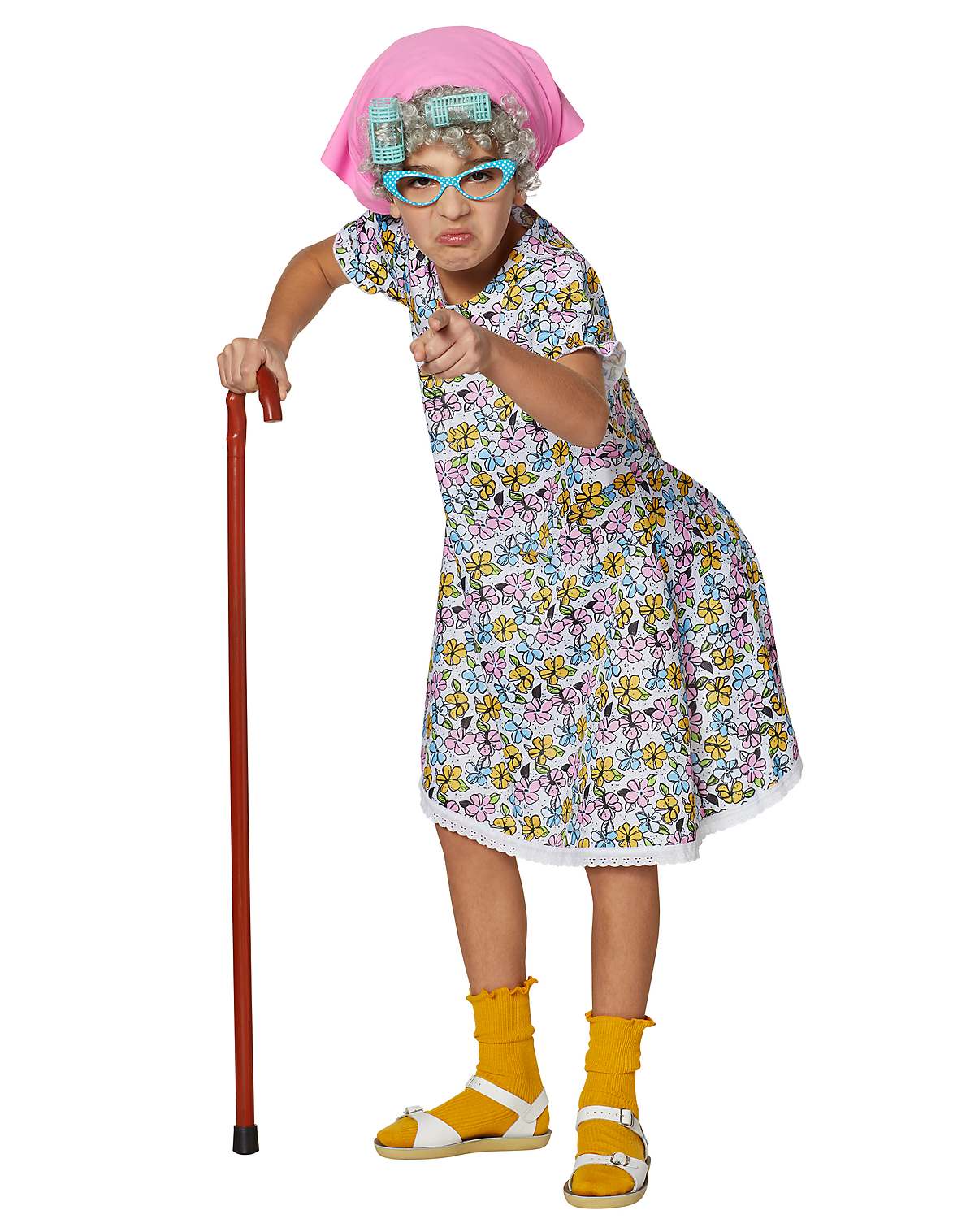 Kids Grandma Costume