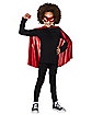 Kids Red Cape and Mask