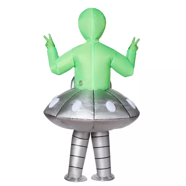 Kids Light-Up Alien UFO Inflatable Costume at Spirit Halloween