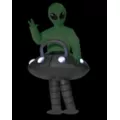 Kids Light-Up Alien UFO Inflatable Costume at Spirit Halloween