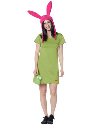Louise Bunny Ears Hat Bob's Burgers TV Belcher Cosplay Costume