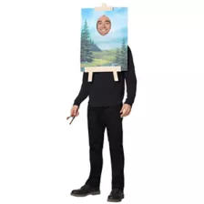 Adult Bob Ross Painting Costume - Firefly at Spencer's