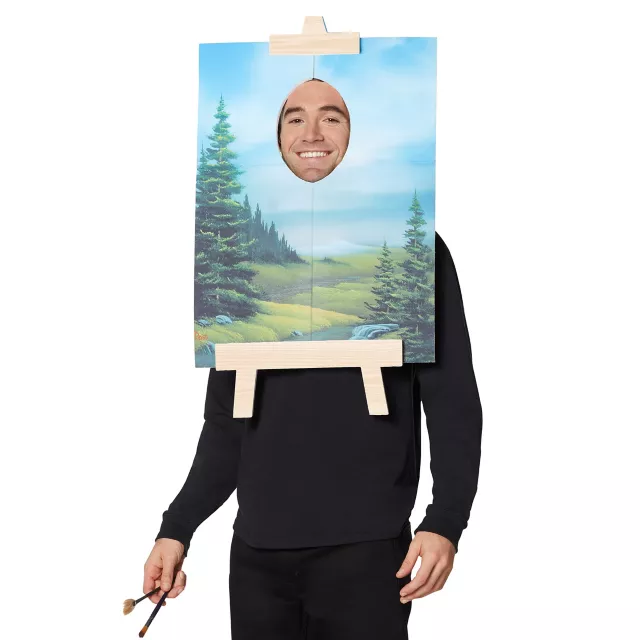 Adult Bob Ross Painting Costume - Firefly at Spencer's