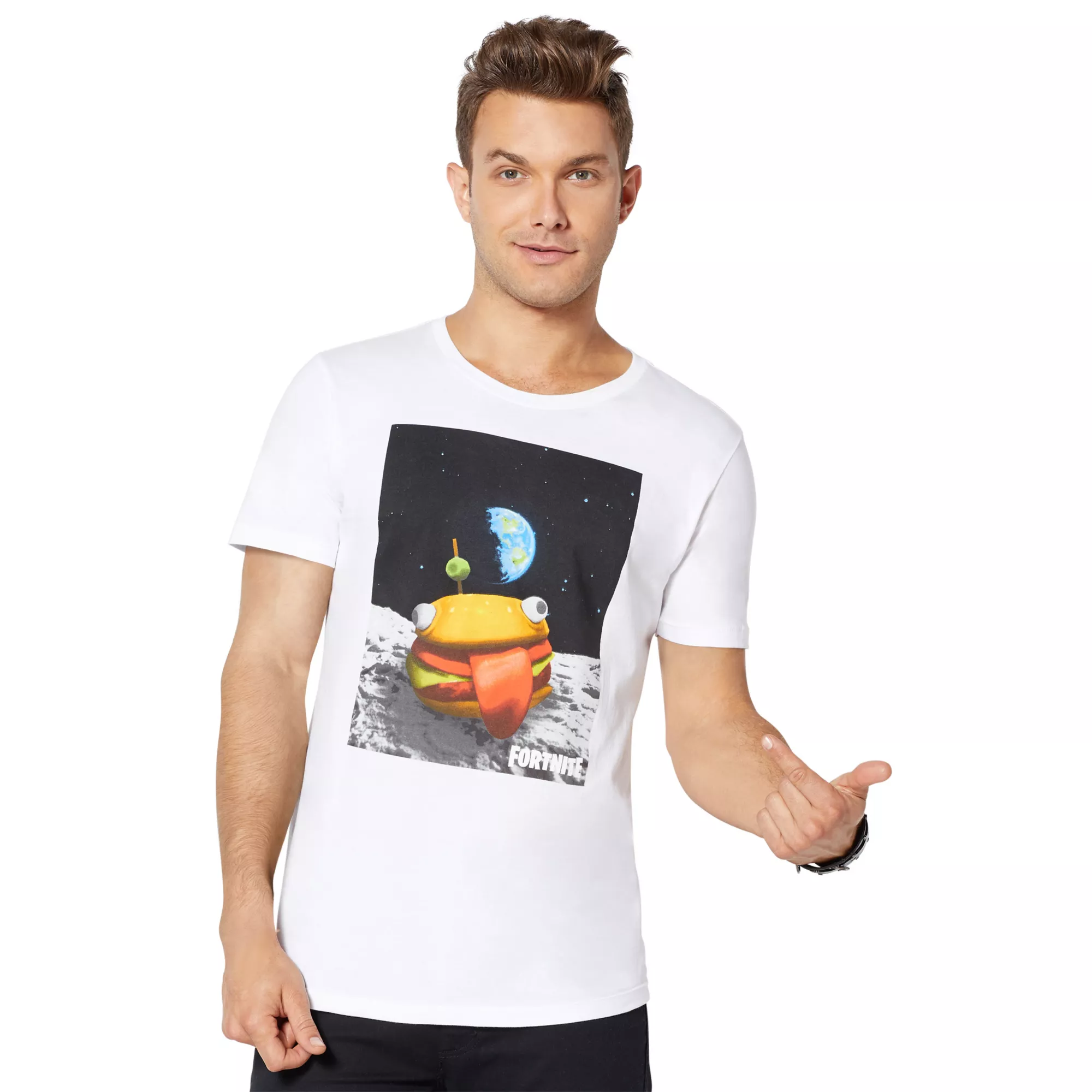 Adult Space Durrr Burger T Shirt - Fortnite at Spencer's