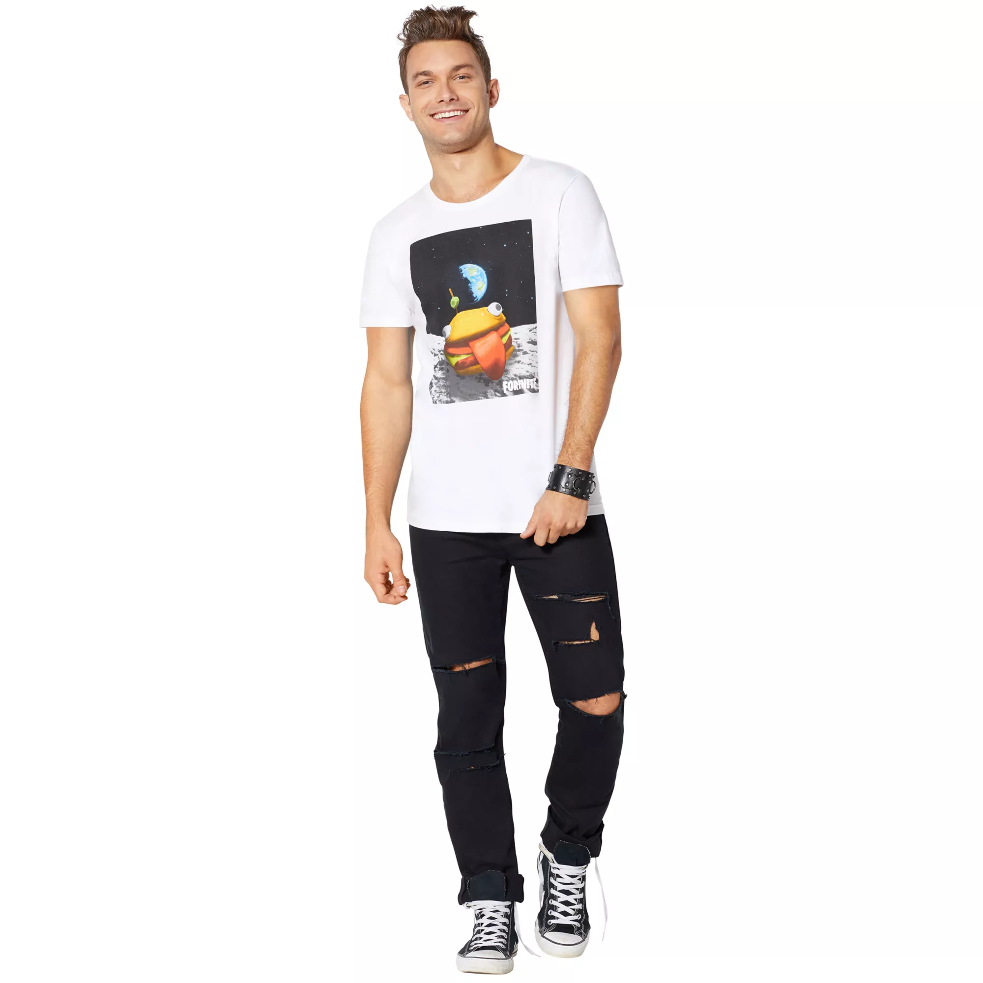 Adult Space Durrr Burger T Shirt - Fortnite at Spencer's