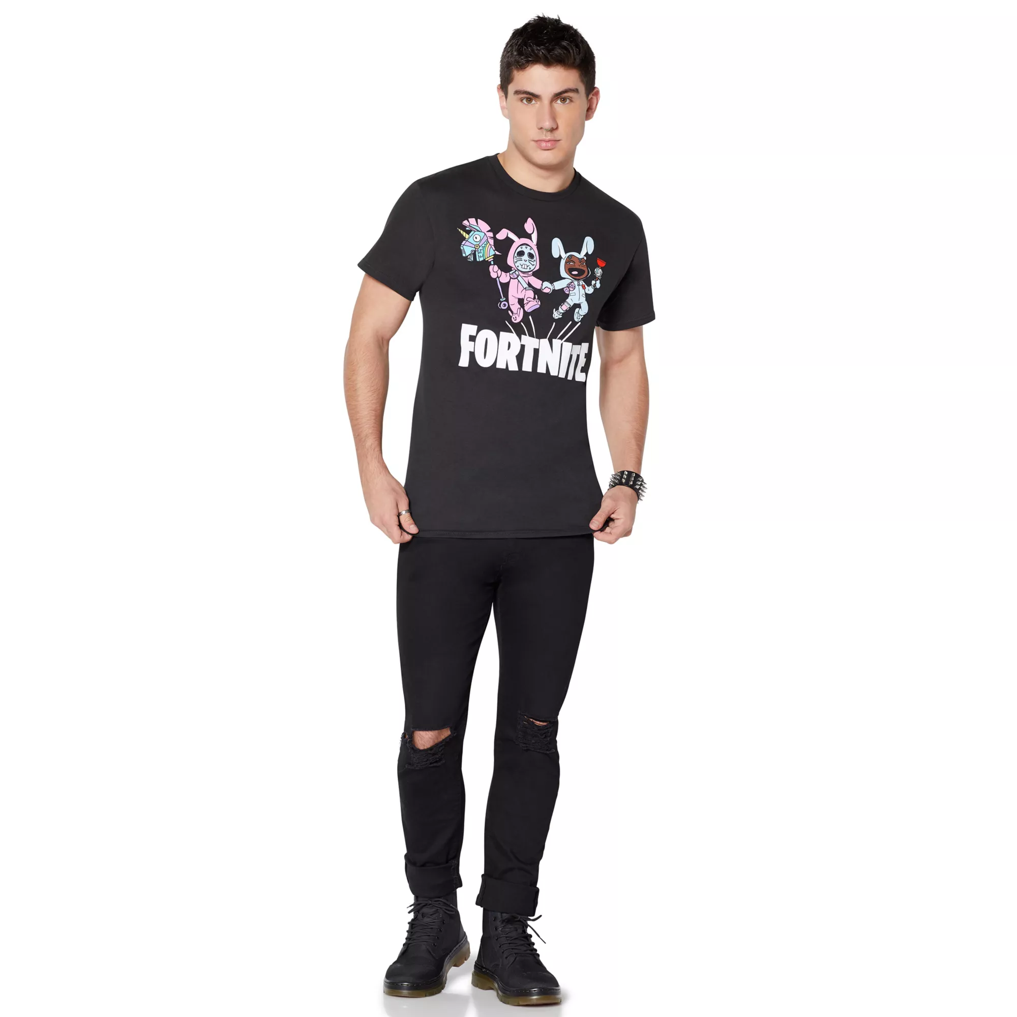 Adult Bunny Brawler and Rabbit Raider T Shirt - Fortnite at Spencer's