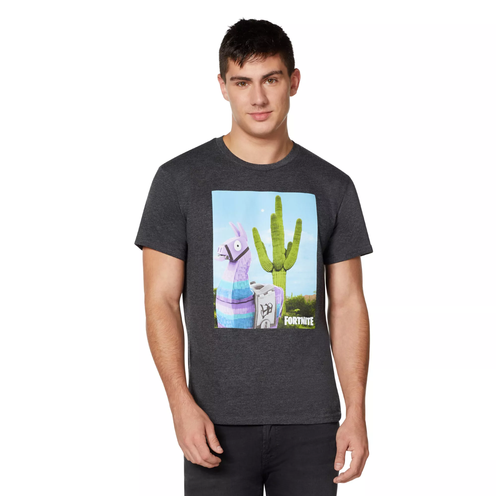 Adult Cactus Loot Llama T Shirt - Fortnite at Spirit Halloween