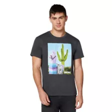 Adult Cactus Loot Llama T Shirt - Fortnite at Spirit Halloween