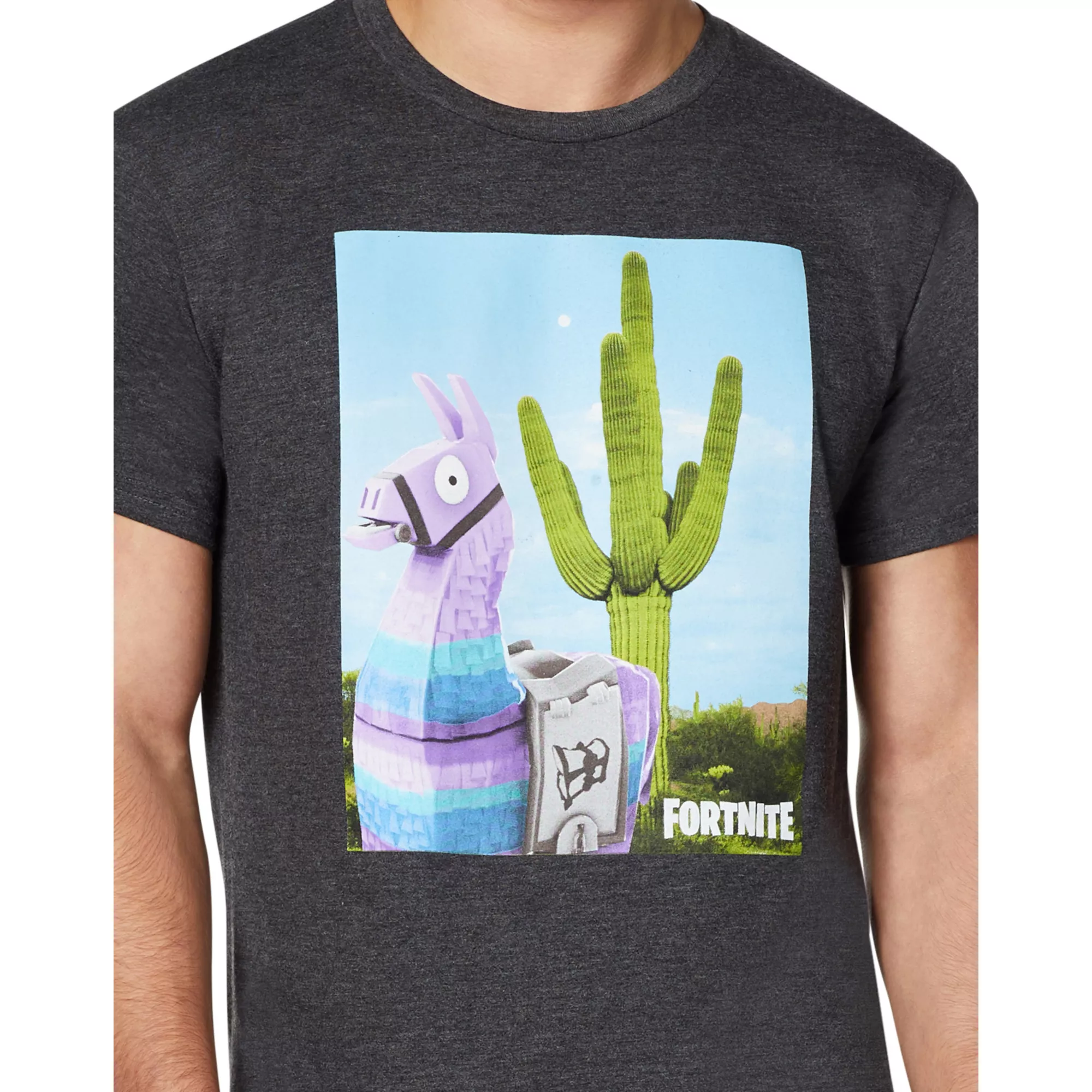 Adult Cactus Loot Llama T Shirt - Fortnite at Spirit Halloween