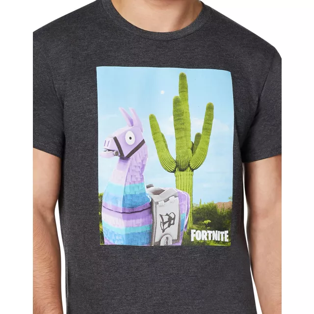 Adult Cactus Loot Llama T Shirt - Fortnite at Spirit Halloween