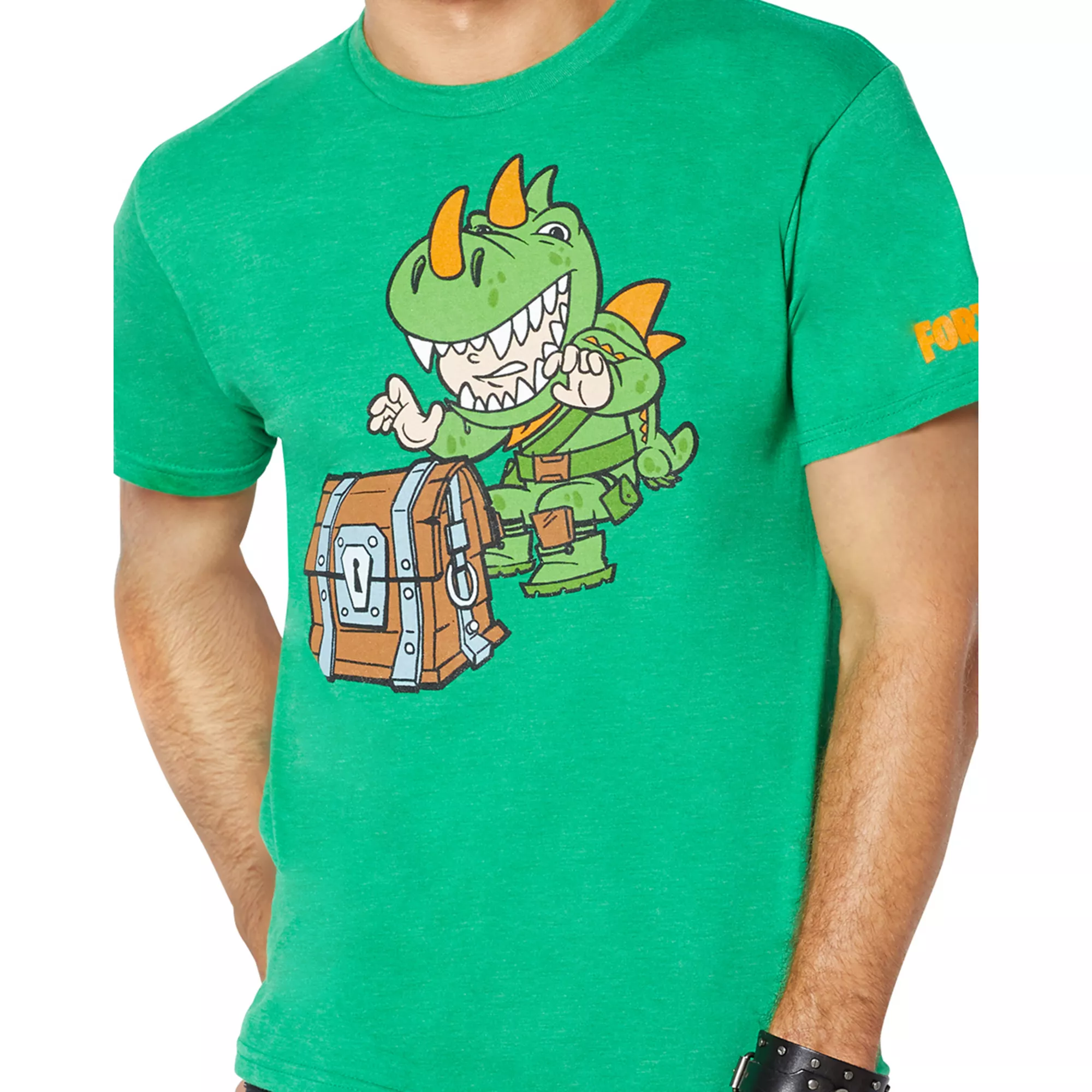 Adult Chibi Rex T Shirt - Fortnite at Spencer's