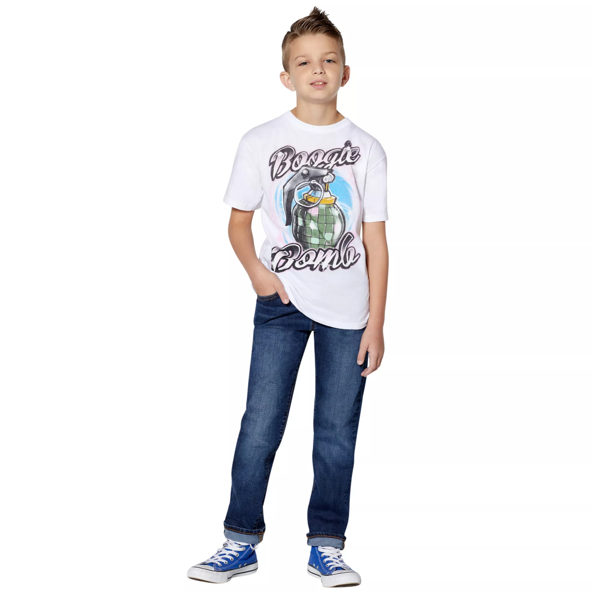 Boys Boogie Bomb T Shirt - Fortnite at Spencer's