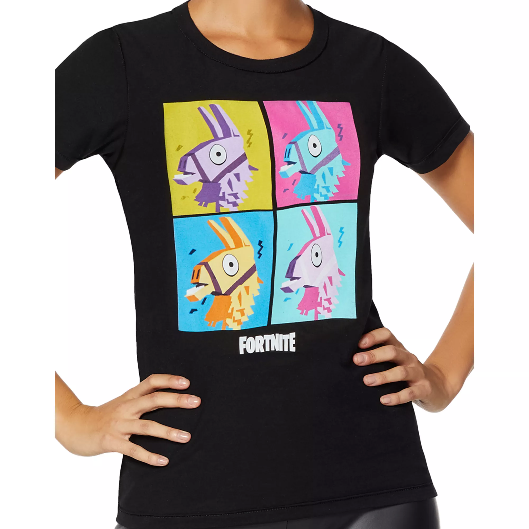 Adult Grid Loot Llama T Shirt - Fortnite at Spencer's