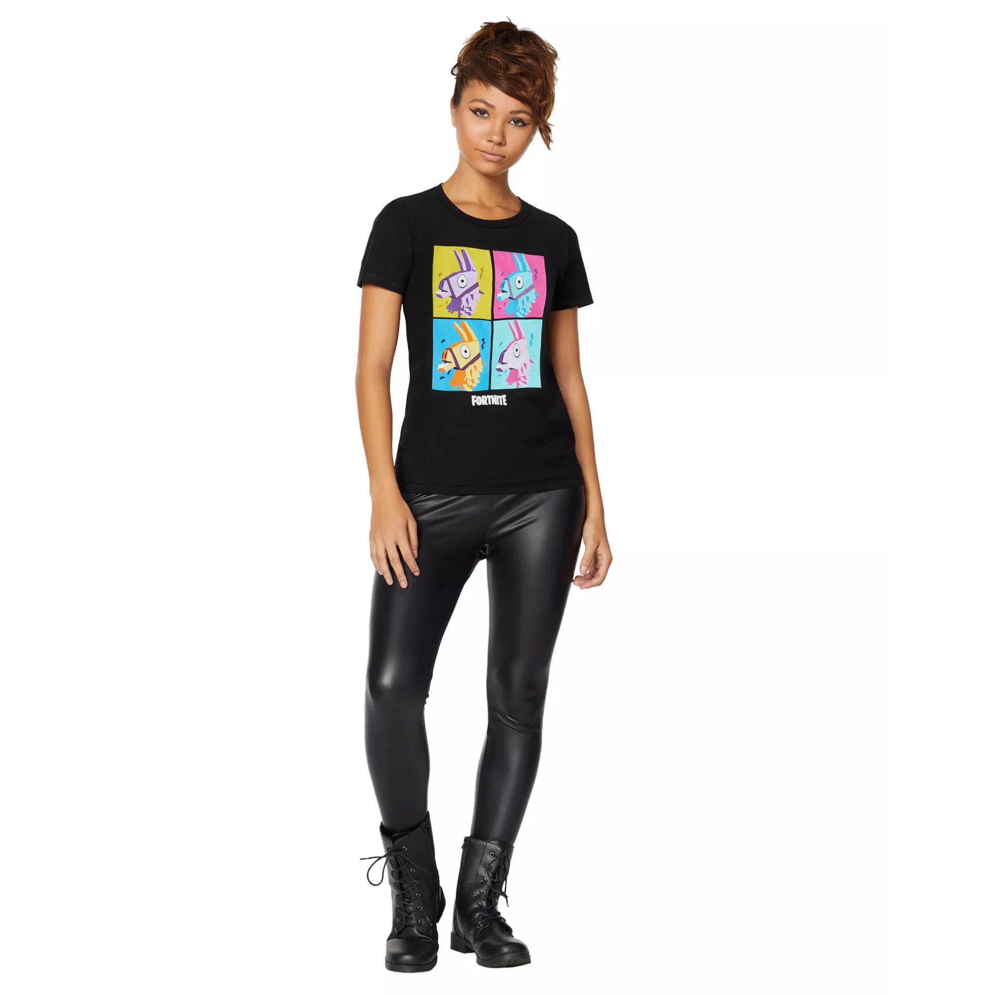 Adult Grid Loot Llama T Shirt - Fortnite at Spencer's