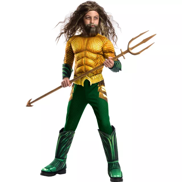 Kids Deluxe Aquaman Costume at Spencer's