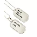 Dog Tag Necklaces at Spencer's