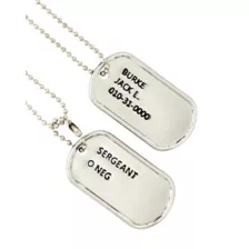 Dog Tag Necklaces at Spencer's