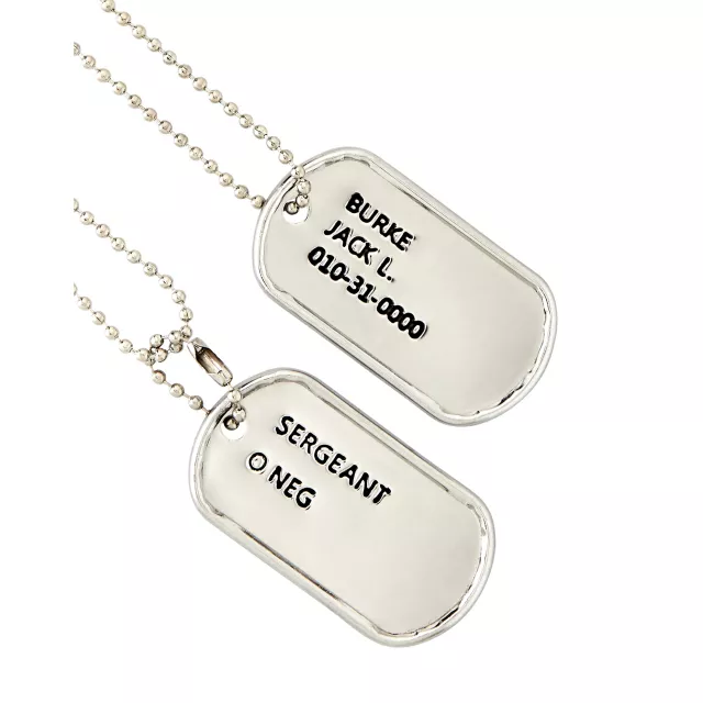 Dog Tag Necklaces Spirithalloween