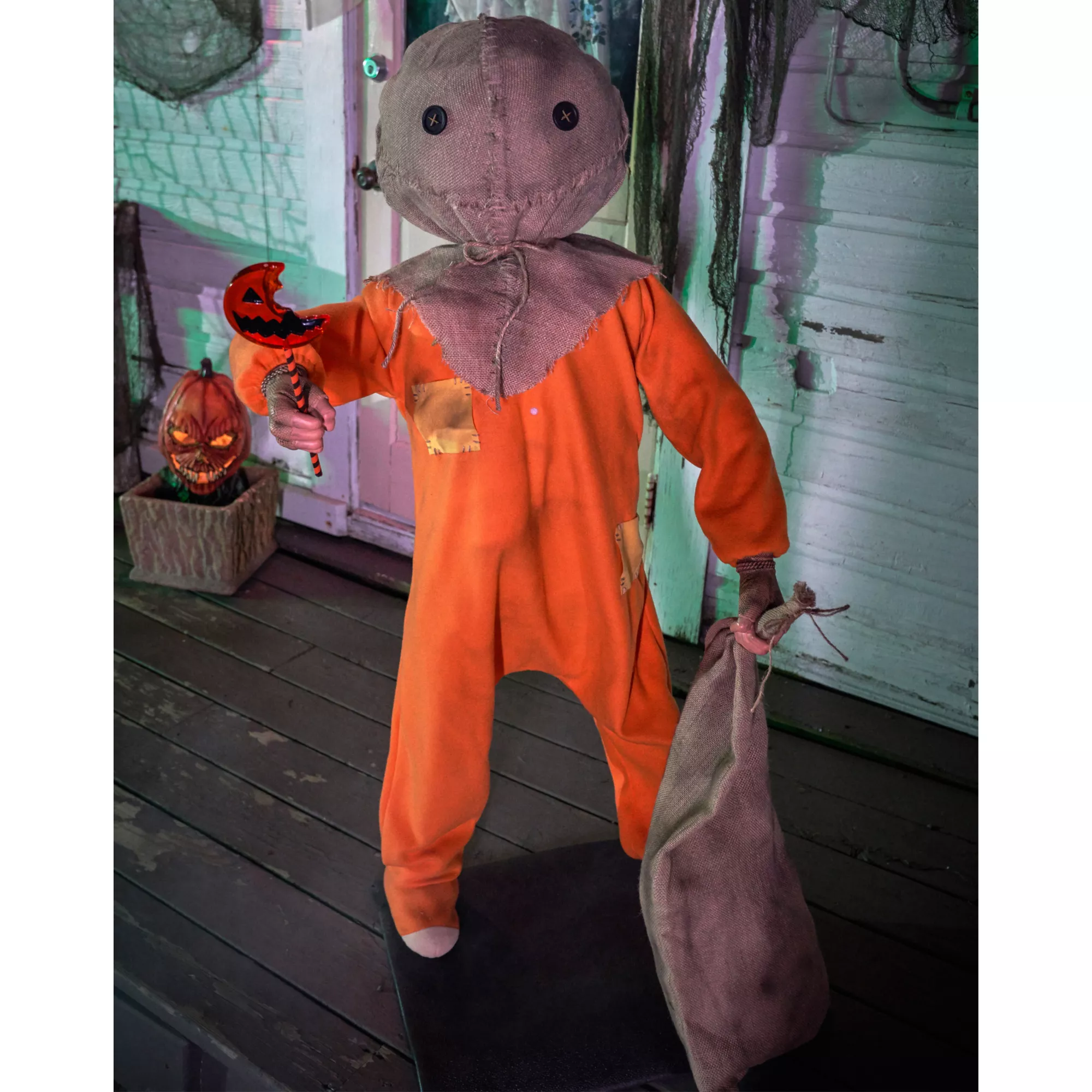 4.3 Ft Sam Animatronic - Trick 'r Treat at Spencer's