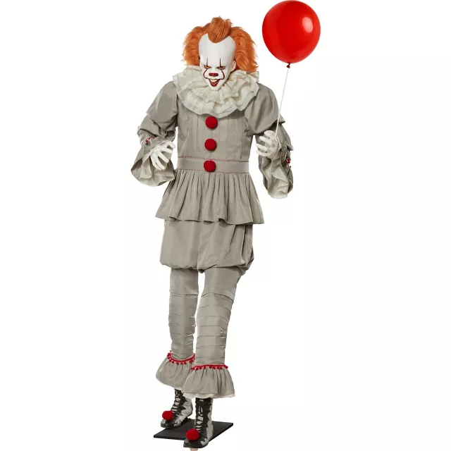 6.5 Ft LED Pennywise Animatronic - It - Spirithalloween.com