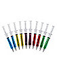 Colored Syringe Pens - 10 Pack