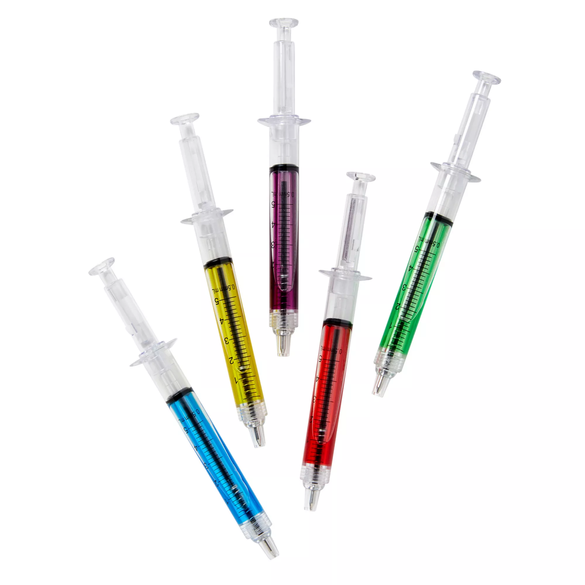 Colored Syringe Pens - 10 Pack at Spencer's