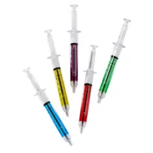 Colored Syringe Pens - 10 Pack at Spencer's