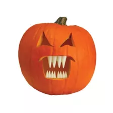 Plastic Pumpkin Fangs Kit at Spirit Halloween