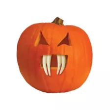 Plastic Pumpkin Fangs Kit at Spirit Halloween