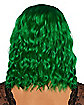 Green Wavy Curls Wig